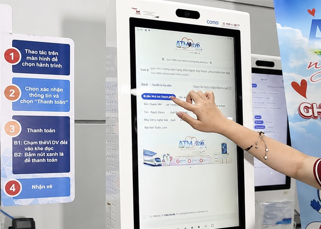 TP. Hồ Chí Minh chính thức công bố “ATM Vé Nghĩa Tình” đầu tiên tại tuyến Metro số 1 (Bến Thành - Suối Tiên) - Ảnh 6.