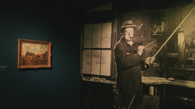 Anh: Triển lãm tranh của cố Thủ tướng Winston Churchill- Ảnh 1.