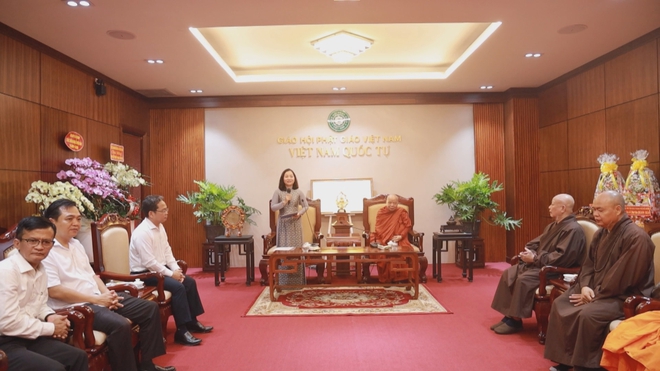 TP. Hồ Chí Minh họp mặt chức sắc Phật giáo - Ảnh 2.