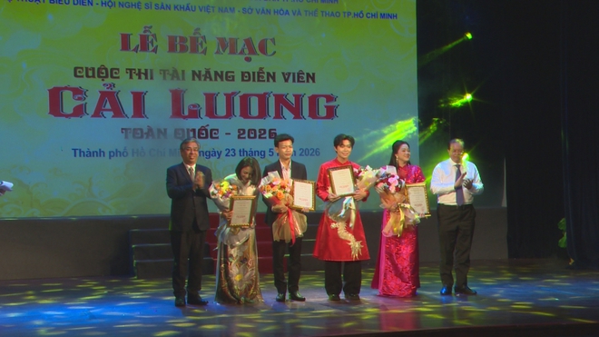 Nghệ sĩ trẻ tỏa sáng tại Cuộc thi Tài năng Diễn viên Cải lương toàn quốc 2026 - Ảnh 1.