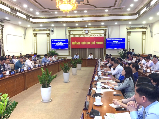 Cộng đồng doanh nghiệp TP. Hồ Chí Minh góp ý xây dựng dự thảo Luật Đô thị đặc biệt - Ảnh 1.