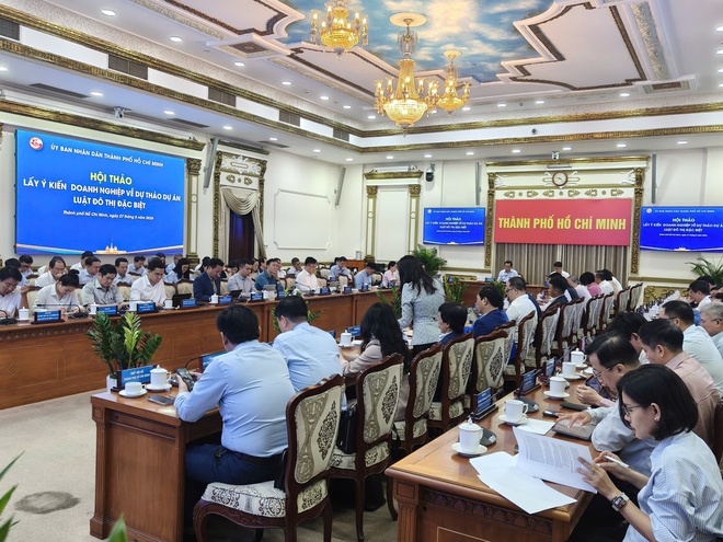 Cộng đồng doanh nghiệp TP. Hồ Chí Minh góp ý xây dựng dự thảo Luật Đô thị đặc biệt - Ảnh 2.
