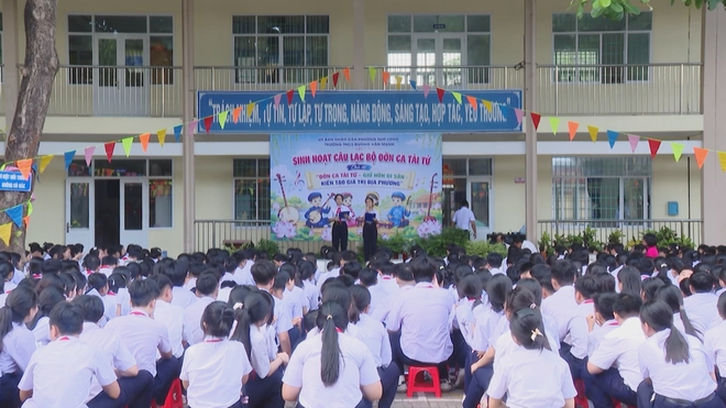 Đưa đờn ca tài tử đến gần học sinh bằng mô hình học tập sáng tạo - Ảnh 1.