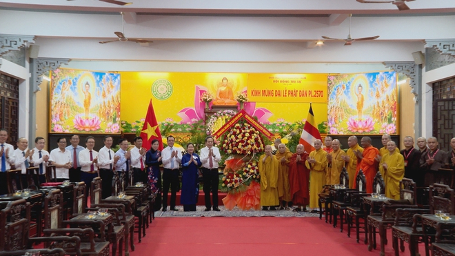 Thời sự HTV ngày 29/5/2026 | Chủ tịch Quốc hội Trần Thanh Mẫn thăm, chúc mừng Đại lễ Phật đản - Ảnh 1.