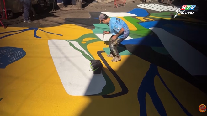 Đường phố Rio de Janeiro rực rỡ sắc màu chào đón World Cup- Ảnh 7.