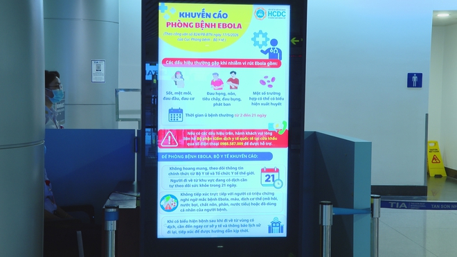 TP. HỒ CHÍ MINH NGĂN CHẶN NGUY CƠ XÂM NHẬP CỦA DỊCH BỆNH EBOLA TỪ CỬA KHẨU - Ảnh 4.