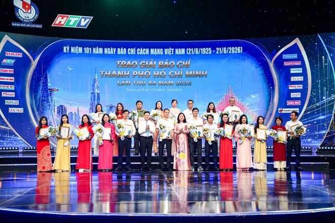 HTV đoạt 11 giải tại Lễ trao giải báo chí TP. Hồ Chí Minh lần thứ 44 năm 2026 - Ảnh 9.