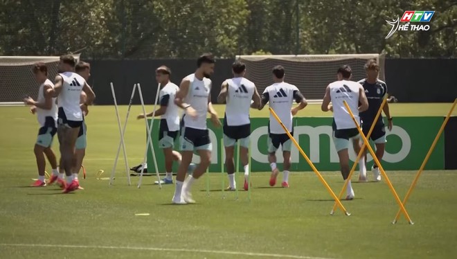 Messi và đội tuyển Argentina trở lại sân tập - Ảnh 8.