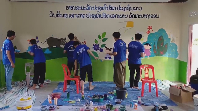 Tình nguyện hè 2026: Hoàn thành các hoạt động tình nguyện trên huyện đảo ở Lào - Ảnh 1.