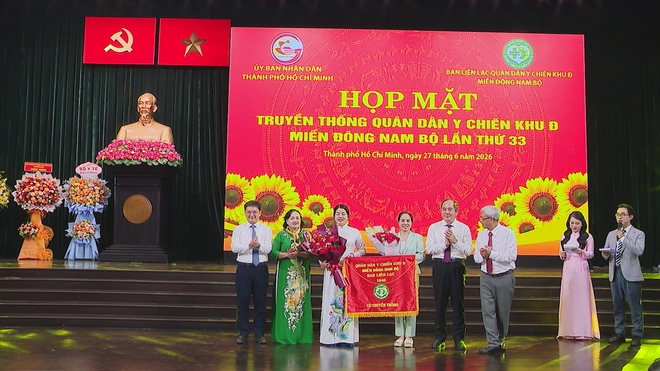 Thời sự HTV ngày 27/6/2026 | Họp mặt truyền thống Quân dân y Chiến khu Đ lần thứ 33 năm 2026 - Ảnh 1.
