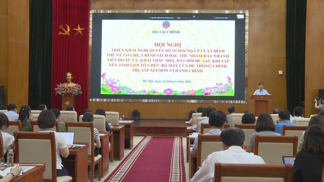 Thời sự trưa HTV ngày 27/6/2026 | Đẩy nhanh tiến độ xử lý nhà, đất dôi dư sau sắp xếp - Ảnh 1.