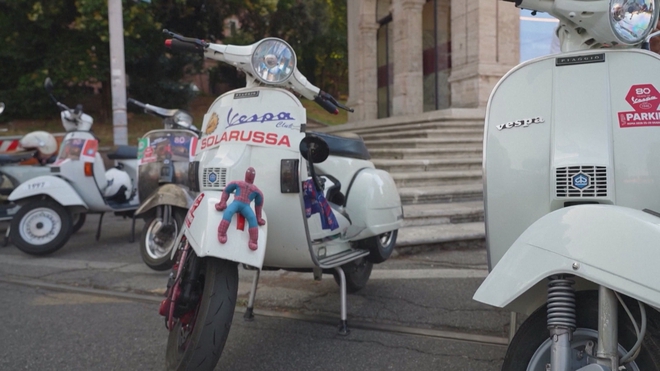 Vespa kỷ niệm 80 năm: hơn 10.000 xe diễu hành tại Rome- Ảnh 6.