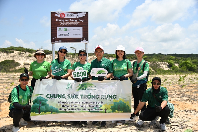 Trồng gần 5.000 cây phục hồi rừng tại Khu bảo tồn thiên nhiên Tà Kóu- Ảnh 1.