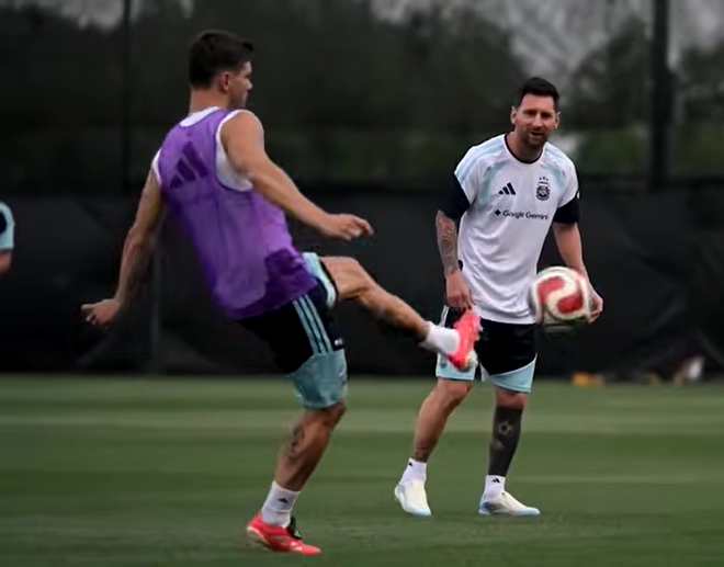 Messi và Ronaldo hội quân cùng đồng đội trước thềm World Cup - Ảnh 2.