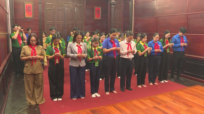 75 thiếu nhi tham gia lễ xuất quân Hành trình “Em yêu Tổ quốc Việt Nam” năm 2026 - Ảnh 5.
