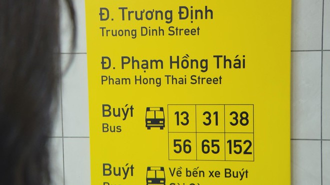 Tích hợp thông tin tuyến xe buýt vào bảng chỉ dẫn tại nhà ga Metro - Ảnh 3.