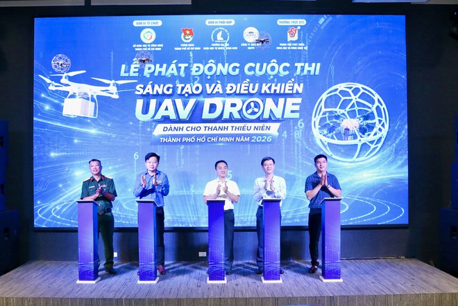 Phát động cuộc thi sáng tạo và điều khiển UAV Drone dành cho thanh thiếu niên năm 2026 - Ảnh 1.