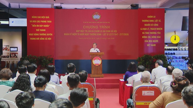 Thời sự HTV ngày 27/7/2026 | Đoàn đại biểu TP. Hồ Chí Minh dâng hoa, dâng hương tưởng niệm các anh hùng liệt sĩ - Ảnh 7.