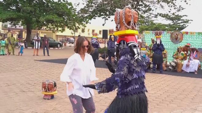 Hàng ngàn người tham gia Festival Mặt nạ ở Benin - Ảnh 2.