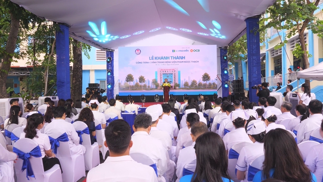 Thời sự HTV ngày 3/7/2026 | TP. Hồ Chí Minh khánh thành công trình chỉnh trang Bệnh viện Phạm Ngọc Thạch - Ảnh 1.