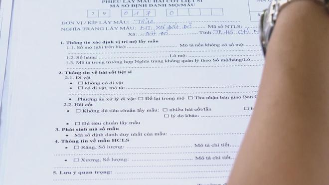Lấy mẫu ADN, tiếp nối hành trình trả lại tên cho liệt sĩ - Ảnh 6.