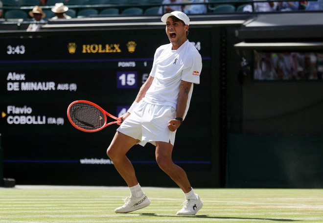 Cobolli và Paolini vào tứ kết Wimbledon, Fery tiếp tục viết nên câu chuyện cổ tích của quần vợt Anh - Ảnh 3.