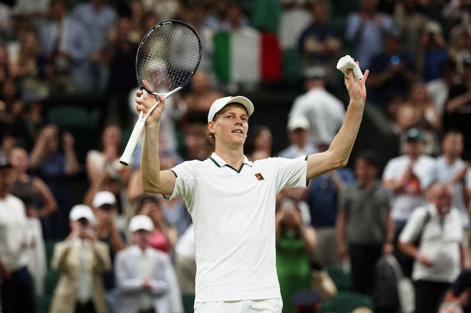 Sinner thẳng tiến vào tứ kết Wimbledon 2026 - Ảnh 1.