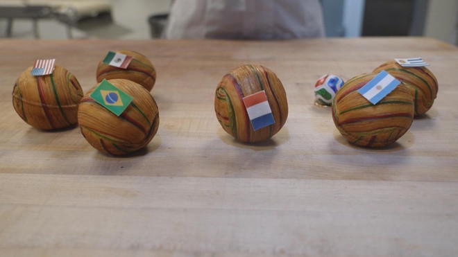 Độc đáo bánh sừng bò tôn vinh các đội tuyển dự World Cup- Ảnh 1.