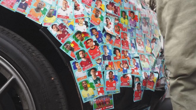 Chile: Biến ô tô cá nhân thành album World Cup di động- Ảnh 1.
