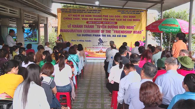 TP. Hồ Chí Minh khánh thành “Tuyến đường Hữu nghị” - Ảnh 1.