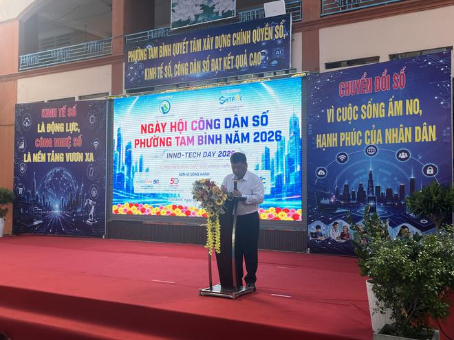 Phường Tam Bình: Ngày hội Công dân số lan tỏa kỹ năng số đến cộng đồng - Ảnh 1.