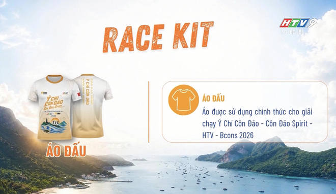 Giải chạy Ý chí Côn Đảo 2026 công bố bộ race kit chính thức- Ảnh 1.