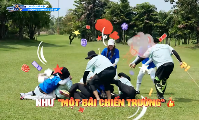 Running Man 4 - Chạy Ngay Đi: Trấn Thành và "combo" phế tay, mù màu, húc đồng đội- Ảnh 4.