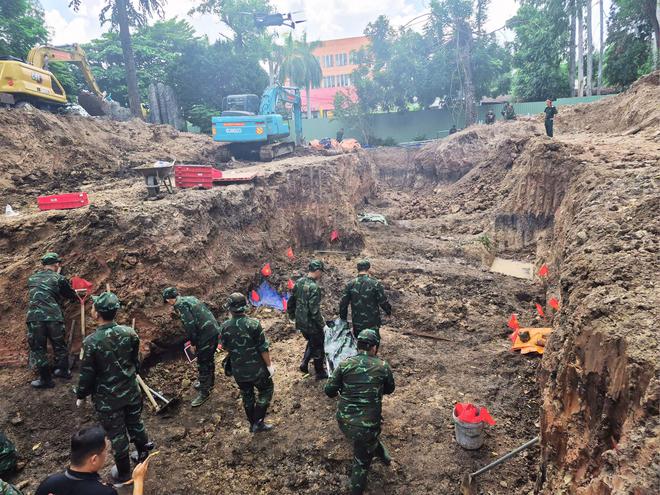 Phát hiện thêm 14 hài cốt liệt sĩ tại Công viên Lê Thị Riêng, nâng tổng lên 182 bộ- Ảnh 3.