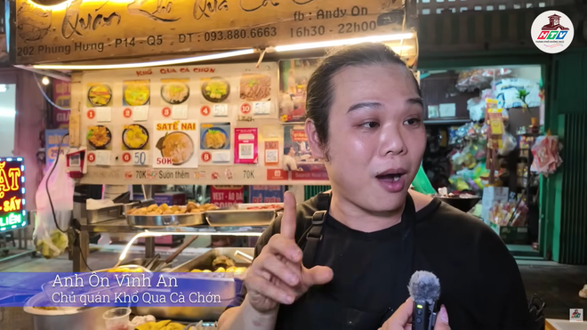 Khổ qua Cà Chớn hơn 30 năm hút khách giữa lòng Chợ Lớn - Ảnh 1.