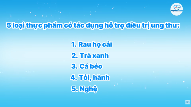 HTV Chiến thắng ung thư: Ăn gì khi điều trị ung thư? - Ảnh 1.