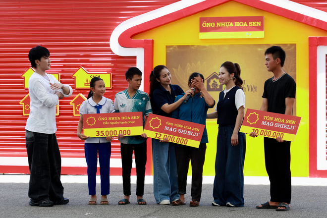 Gần 500 triệu đồng trao cho các em nhỏ "Mái ấm gia đình Việt" tập 23 - Ảnh 14.
