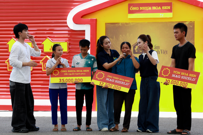 Gần 500 triệu đồng trao cho các em nhỏ "Mái ấm gia đình Việt" tập 23 - Ảnh 17.