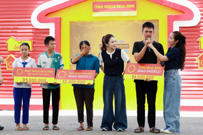Gần 500 triệu đồng trao cho các em nhỏ "Mái ấm gia đình Việt" tập 23 - Ảnh 15.