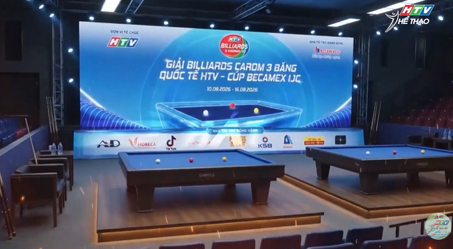 Giải Billiards carom 3 băng Quốc tế HTV - Cúp Becamex IJC 2026: Hấp dẫn ngay từ vòng loại- Ảnh 5.