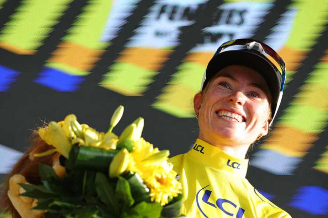 Demi Vollering giành áo vàng, cuộc đua Tour de France Femmes kịch tính đến chặng cuối - Ảnh 3.