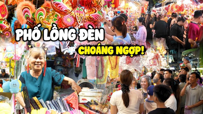 HTV Thành phố không ngủ: Phố lồng đèn rực rỡ mùa Trung Thu - Ảnh 4.