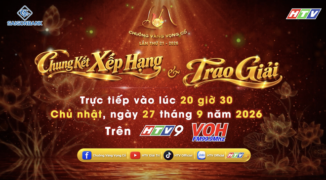Giới thiệu Chung kết xếp hạng Chuông vàng vọng cổ 2026- Ảnh 5.
