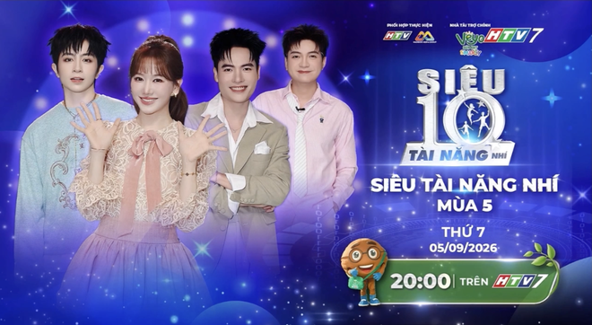 Chung kết Siêu tài năng nhí 2026 - 20g thứ Bảy (5/9) trên HTV7- Ảnh 1.