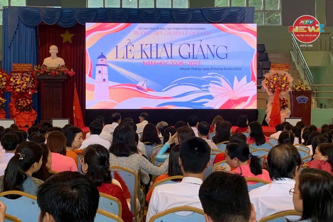 Khai giảng năm học 2026 - 2027 tại TP. Hồ Chí Minh: Năm học mới, khí thế mới, niềm tin mới - Ảnh 2.
