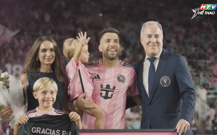 Inter Miami tri ân Jordi Alba