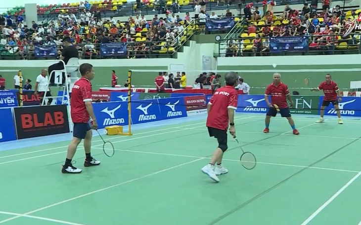 Khai mạc giải cầu lông trung cao tuổi và các nhóm tuổi TP. Hồ Chí Minh năm 2025 