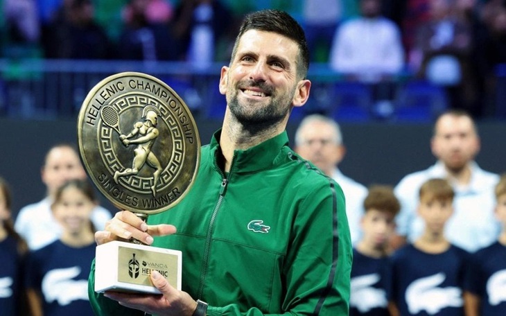 Djokovic vào chung kết giải Hellenic Championship ở Athens