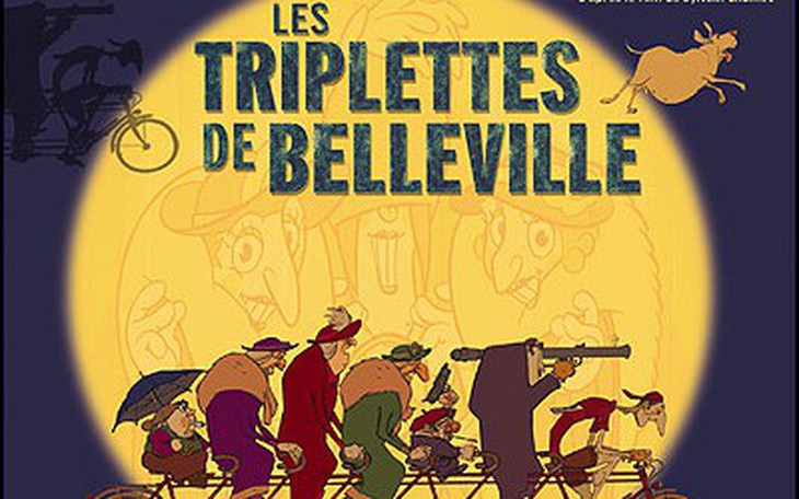 Bộ ba thành Belleville: Hành trình phiêu lưu dí dỏm của điện ảnh Pháp