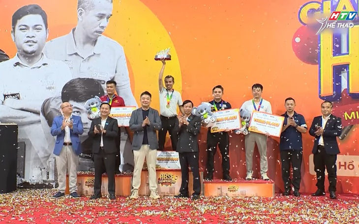 Trần Quyết Chiến lần đầu tiên vô địch HBSF Final